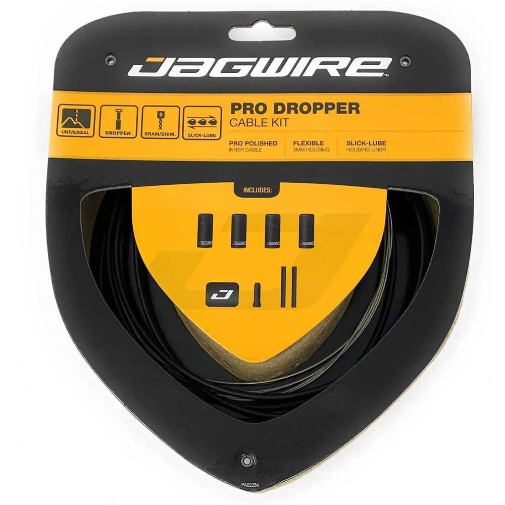 Jagwire Pro Kabelhülle Für Teleskopsattelstütze, Black, 1700mm Jagwire Pro Kabelhülle Für Teleskopsattelstütze, Black, 1700mm