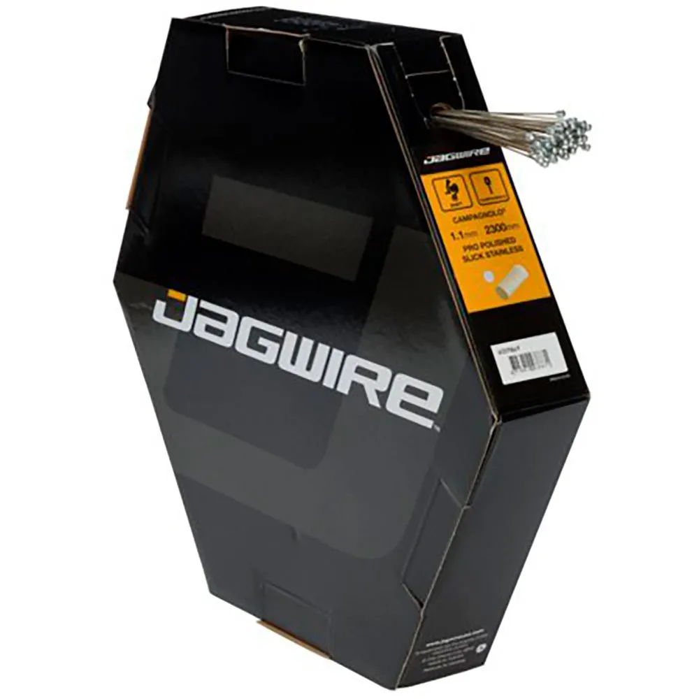 Jagwire Pro Polished Slick Stainless Schaltzug 1.1x2300 Mm 50 Einheiten, Black, One Size Jagwire Pro Polished Slick Stainless Schaltzug 1.1x2300 Mm 50 Einheiten, Black, One Size