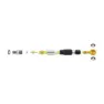 Jagwire Pro Quick-fit Hope Banjo Adapter Steckverbinder, Yellow, One Size