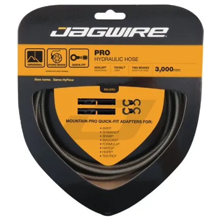 Jagwire Pro Universal Hydraulischer Bremsschlauch, Silver, One Size Jagwire Pro Universal Hydraulischer Bremsschlauch, Silver, One Size