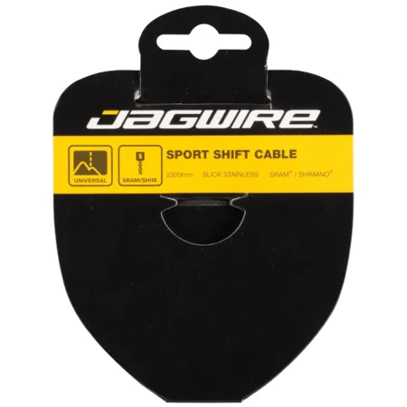 Jagwire Schaltkabel 1.1X3100mm Campagnolo Unisex, schwarz, TU