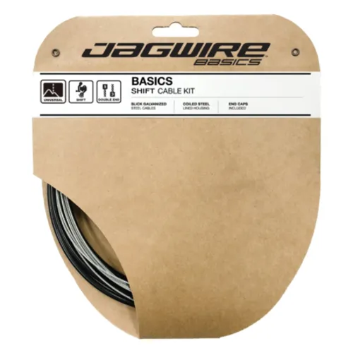 Jagwire Schaltzugsatz Basics Unisex, braun, TU