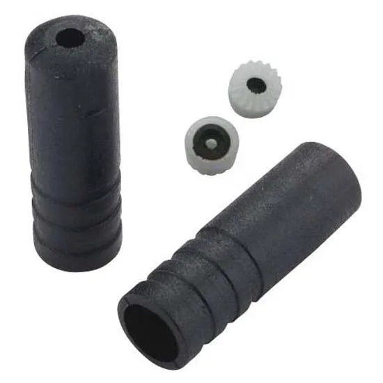 Jagwire Schaltzugterminal 100 Einheiten, Black, 4mm Jagwire Schaltzugterminal 100 Einheiten, Black, 4mm
