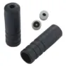 Jagwire Schaltzugterminal 100 Einheiten, Black, 4mm