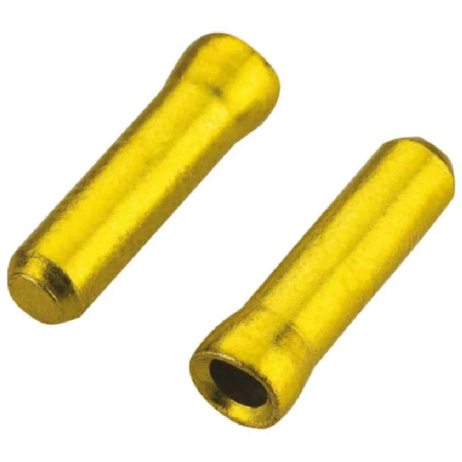 Jagwire Schaltzugterminal 500 Einheiten, Gold, One Size Jagwire Schaltzugterminal 500 Einheiten, Gold, One Size