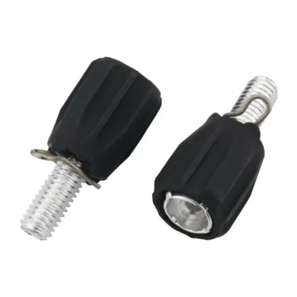 Jagwire Schraube zur Einstellung des Schaltwerks M5 (x2) Unisex, schwarz, TU Jagwire Schraube zur Einstellung des Schaltwerks M5 (x2) Unisex, schwarz, TU