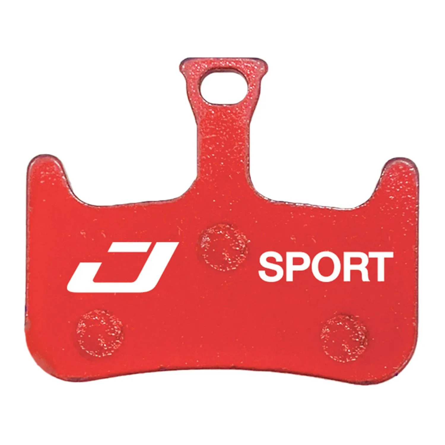 Jagwire Semi-Metallic Fahrrad-Scheibenbremsbelag Sport Hayes (Dominion A2) Unisex, rot, TU