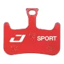 Jagwire Semi-Metallic Fahrrad-Scheibenbremsbelag Sport Hayes (Dominion A2) Unisex, rot, TU