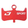 Jagwire Semi-Metallic Fahrrad-Scheibenbremsbelag Sport Hayes (Dominion A4) Unisex, rot, TU