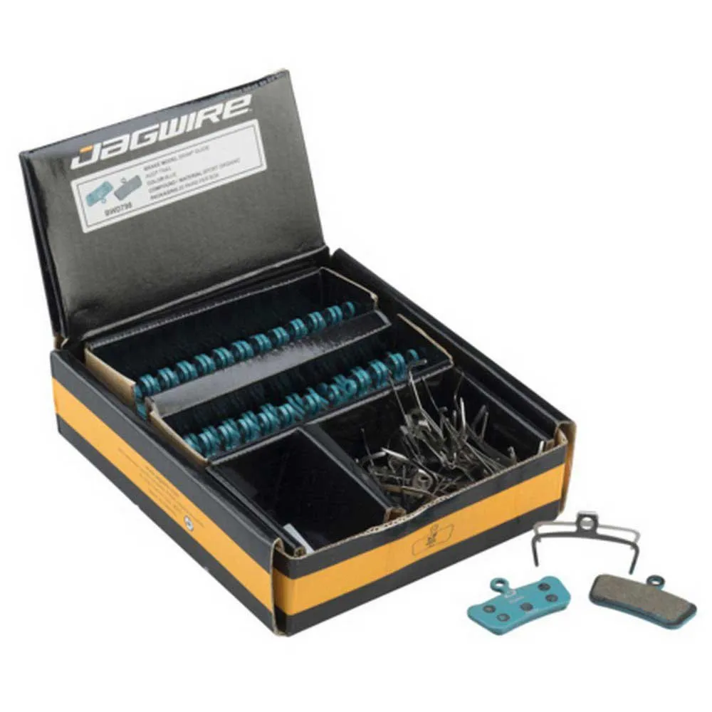 Jagwire Sram Guide Organische Scheibenbremsbeläge 25 Paare, Blue, One Size Jagwire Sram Guide Organische Scheibenbremsbeläge 25 Paare, Blue, One Size
