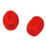 Jagwire Tipps Workshop Mini Tube Tops-rot 50 Stück, Red, One Size