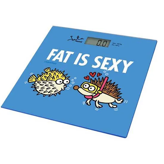 Jata 294k Fat Is Sexy Waage, Blue, One Size Jata 294k Fat Is Sexy Waage, Blue, One Size