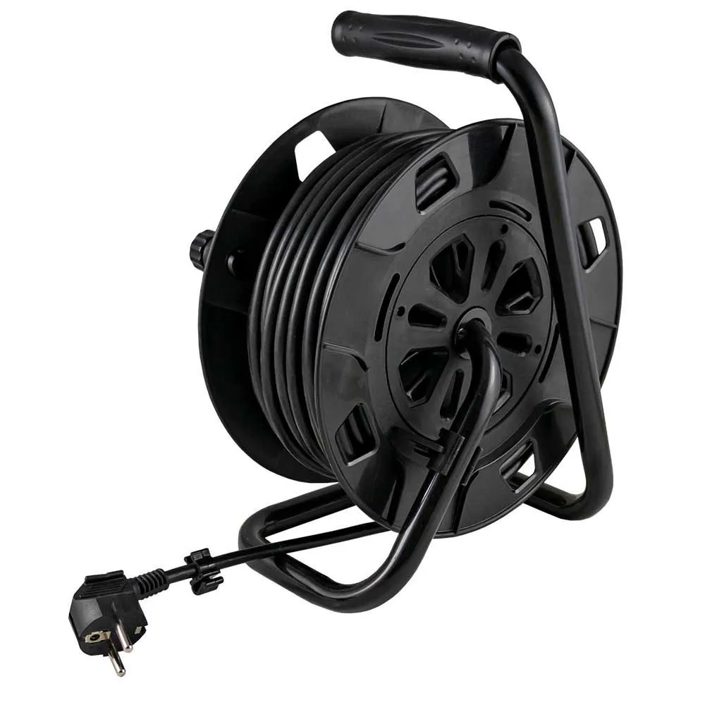 Jbm Electrical 25 M Kabeltrommel, Black, One Size Jbm Electrical 25 M Kabeltrommel, Black, One Size