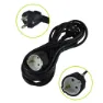 Jbm Elektrisches Verlängerungskabel 10 M, Black, One Size