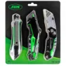 Jbm Set Mit 3 Professionellen Schneidern, Black / green, One Size