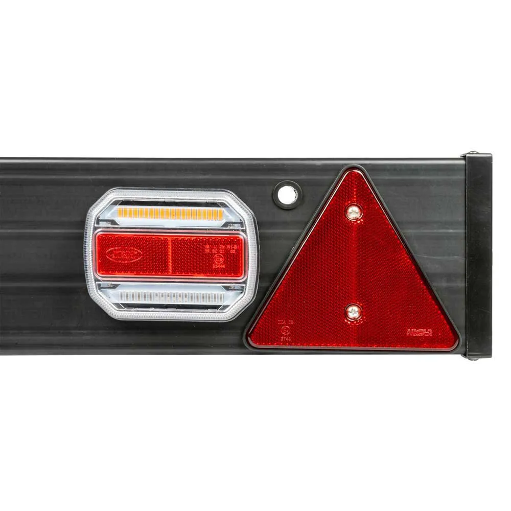 Jbm Zugstange Mit 2 Led-leuchten Und 2 Rückstrahlern, Black / green, One Size Jbm Zugstange Mit 2 Led-leuchten Und 2 Rückstrahlern, Black / green, One Size