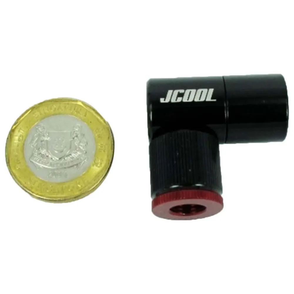 Jcool Co2 Inflator Head Adapter Pumpe, Black, One Size Jcool Co2 Inflator Head Adapter Pumpe, Black, One Size