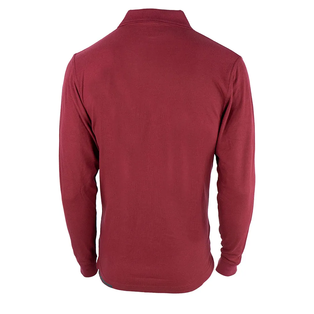 Jeanstrack Amberes Langarm-polo