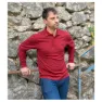 Jeanstrack Amberes Langarm-polo