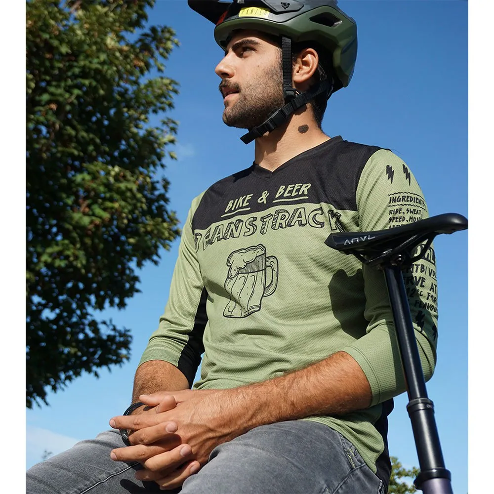 Jeanstrack Bike And Beer Enduro-trikot Mit 3/4-Ärmeln