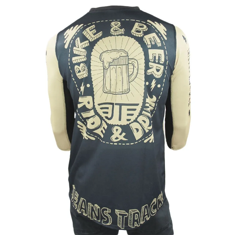 Jeanstrack Bike&beer Enduro-trikot Mit 3/4-Ärmeln Jeanstrack Bike&beer Enduro-trikot Mit 3/4-Ärmeln