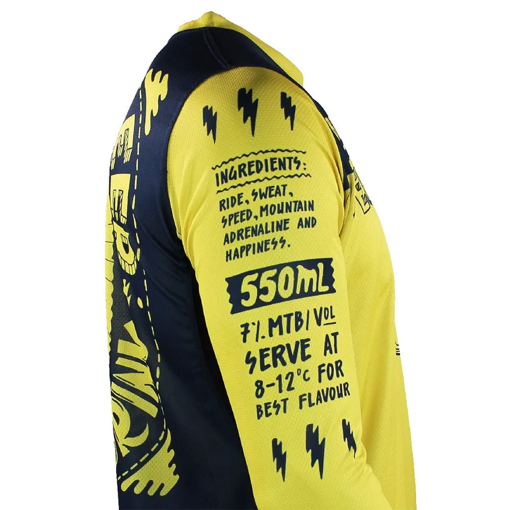 Jeanstrack Bike&beer Enduro-trikot Mit 3/4-Ärmeln Jeanstrack Bike&beer Enduro-trikot Mit 3/4-Ärmeln