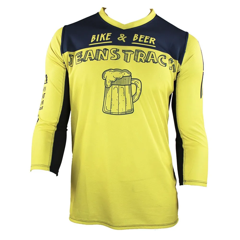 Jeanstrack Bike&beer Enduro-trikot Mit 3/4-Ärmeln Jeanstrack Bike&beer Enduro-trikot Mit 3/4-Ärmeln