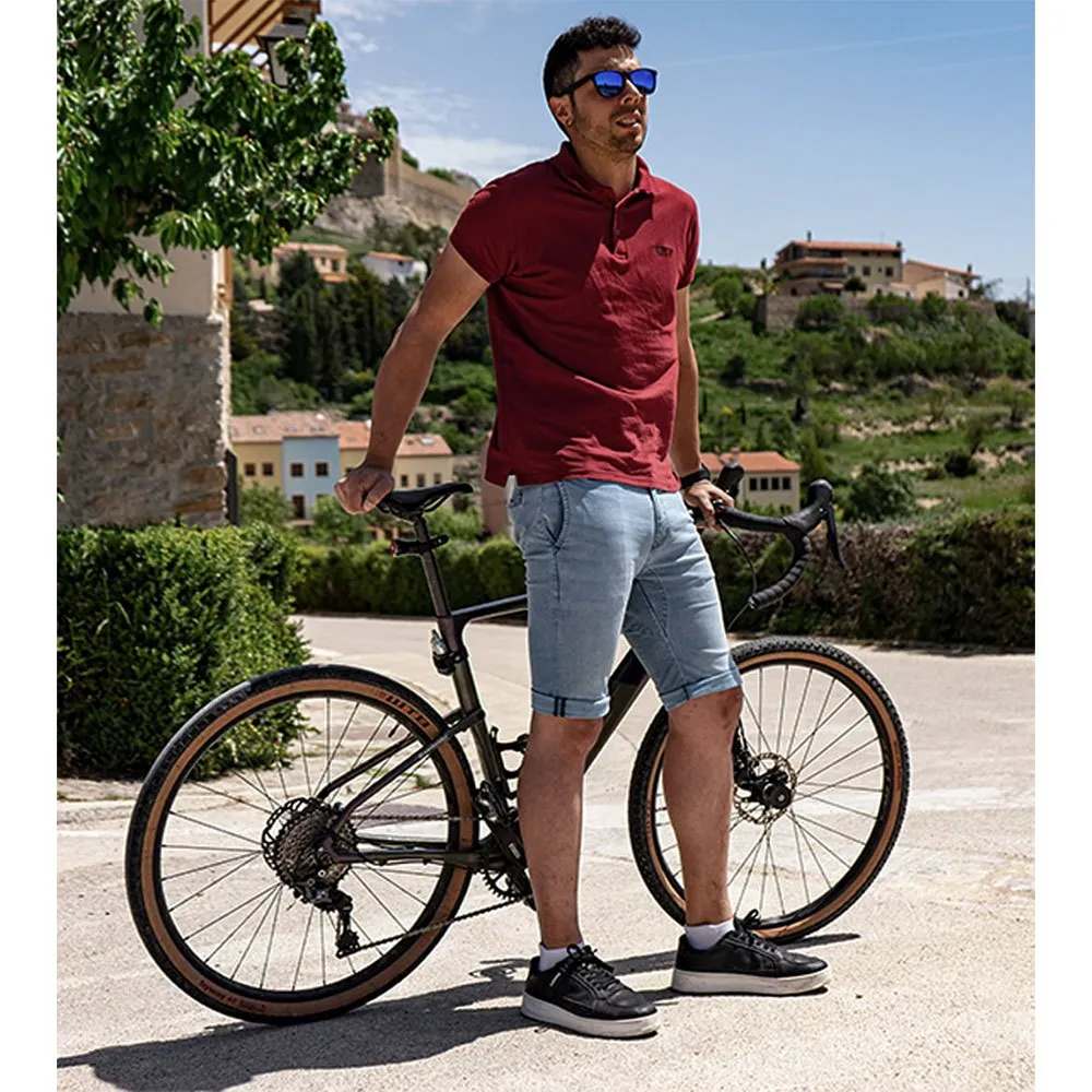 Jeanstrack Malmo Kurzarm-poloshirt, Garnet, S Jeanstrack Malmo Kurzarm-poloshirt, Garnet, S
