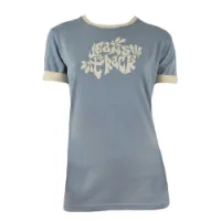 Jeanstrack Ringer Kurzarm-t-shirt