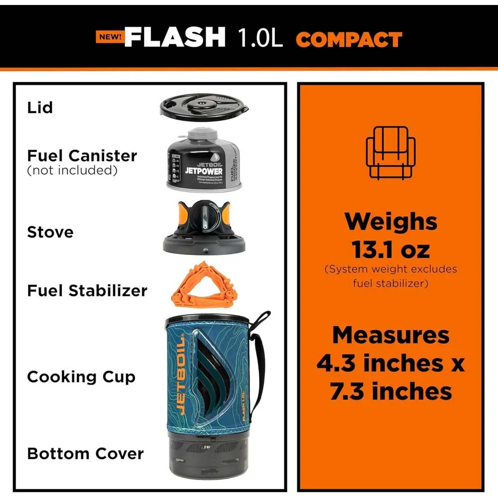 Jetboil Flash 1l Campingkocher Jetboil Flash 1l Campingkocher