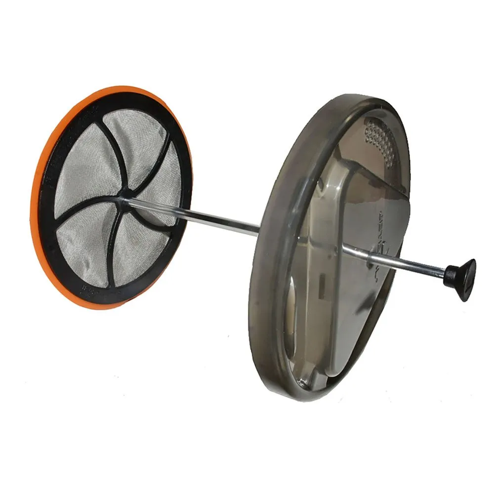 Jetboil Silikon Große Kaffeepresse, Black / orange, One Size Jetboil Silikon Große Kaffeepresse, Black / orange, One Size
