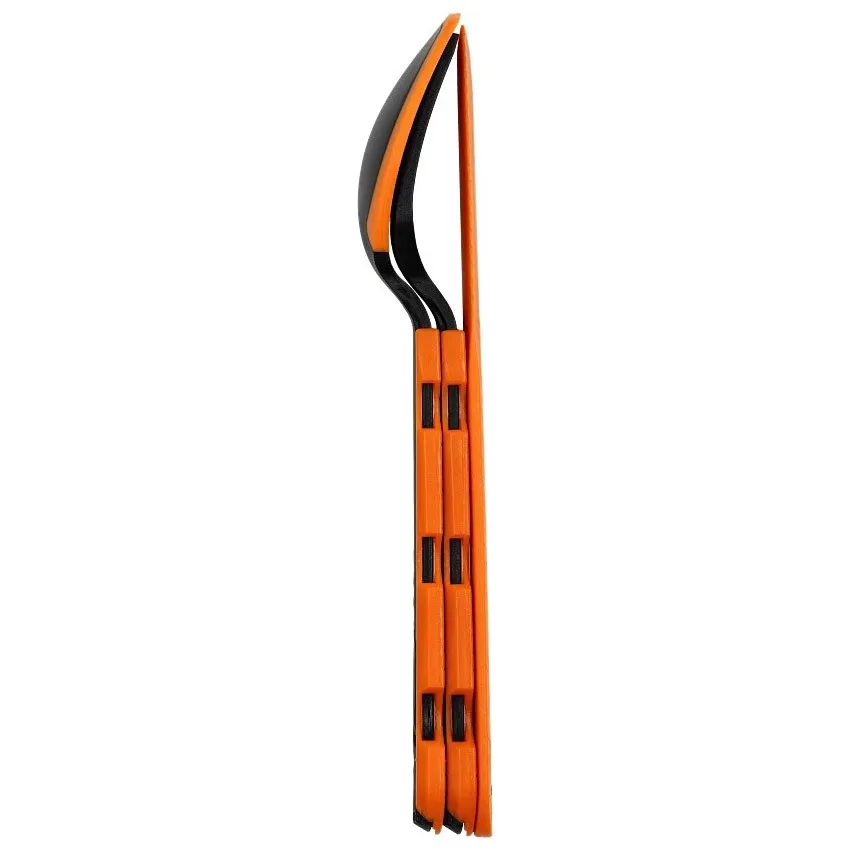 Jetboil Trailware Besteckset, Black / orange, One Size Jetboil Trailware Besteckset, Black / orange, One Size