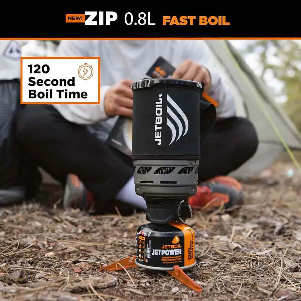 Jetboil Zip 0.8l Campingkocher, Carbon, One Size Jetboil Zip 0.8l Campingkocher, Carbon, One Size