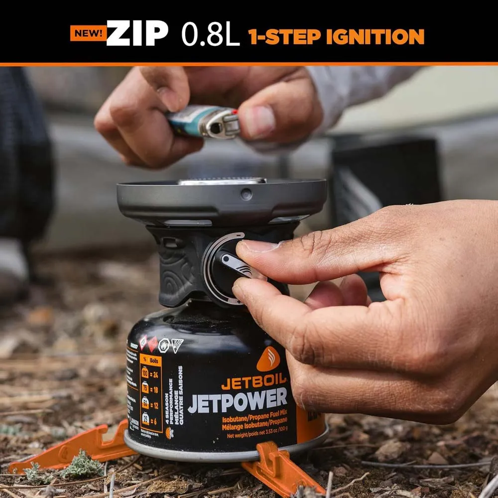 Jetboil Zip 0.8l Campingkocher, Carbon, One Size Jetboil Zip 0.8l Campingkocher, Carbon, One Size
