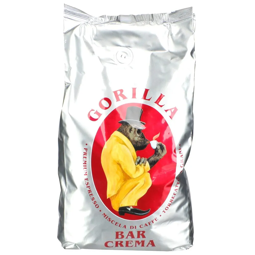 Joerges Gorilla Bar Crema 1kg Kaffeebohnen Italienisch, Black, One Size Joerges Gorilla Bar Crema 1kg Kaffeebohnen Italienisch, Black, One Size