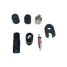 Joe's No Flats Thin To Fat Valve Umrüstungskit, Black, One Size