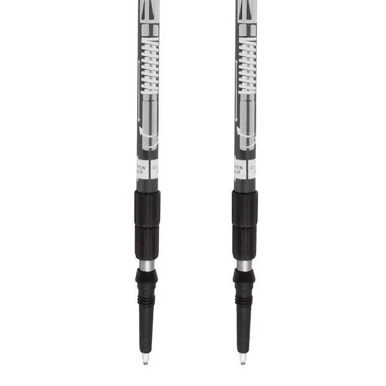 Joluvi Ario Stöcke, Grey / black, 65-135cm Joluvi Ario Stöcke, Grey / black, 65-135cm