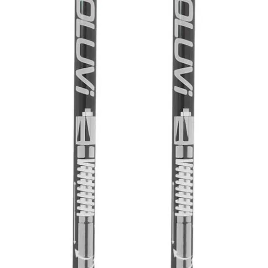 Joluvi Ario Stöcke, Grey / black, 65-135cm Joluvi Ario Stöcke, Grey / black, 65-135cm