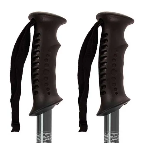 Joluvi Ario Stöcke, Grey / black, 65-135cm Joluvi Ario Stöcke, Grey / black, 65-135cm