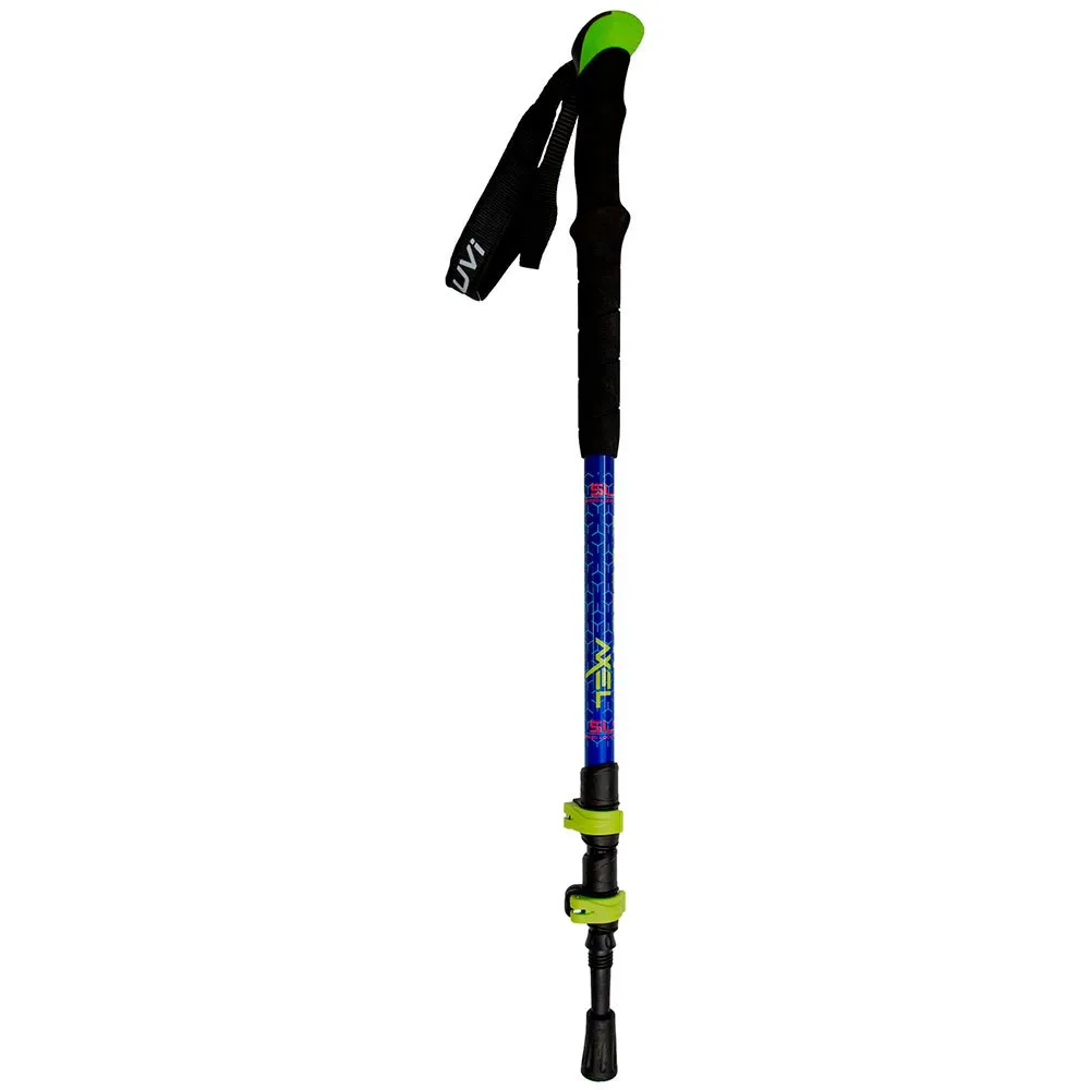 Joluvi Axel Stöcke, Blue / green, 67-135cm Joluvi Axel Stöcke, Blue / green, 67-135cm