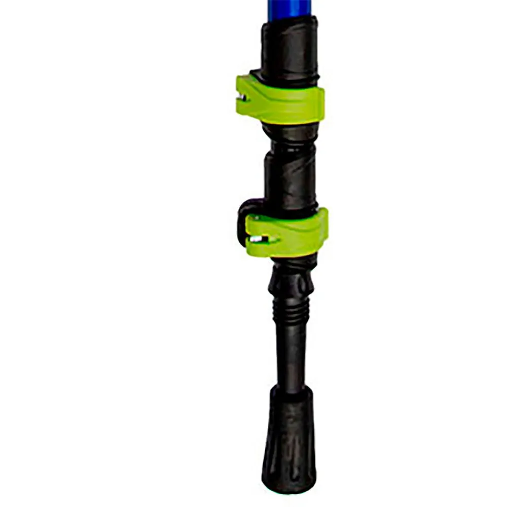 Joluvi Axel Stöcke, Blue / green, 67-135cm Joluvi Axel Stöcke, Blue / green, 67-135cm