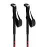 Joluvi Carbon Klamp 2.0 Stöcke, Black / red, 65-135cm