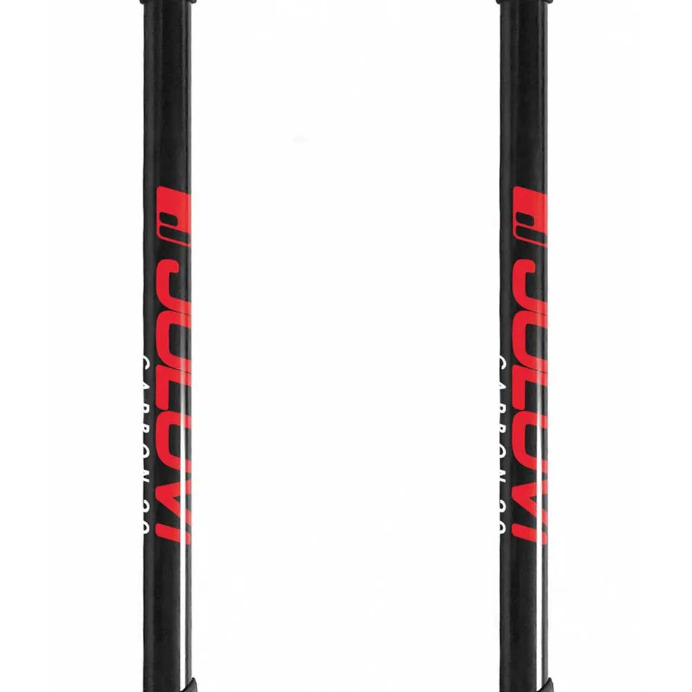 Joluvi Carbon Klamp 2.0 Stöcke, Black / red, 65-135cm Joluvi Carbon Klamp 2.0 Stöcke, Black / red, 65-135cm