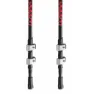 Joluvi Carbon Klamp 2.0 Stöcke, Black / red, 65-135cm