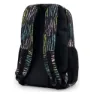Joluvi Full Prints Rucksack, Black / blue / yellow / pink