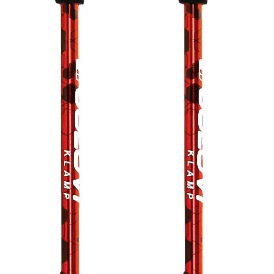 Joluvi Klamp Stöcke, Red / black, 67-137cm Joluvi Klamp Stöcke, Red / black, 67-137cm