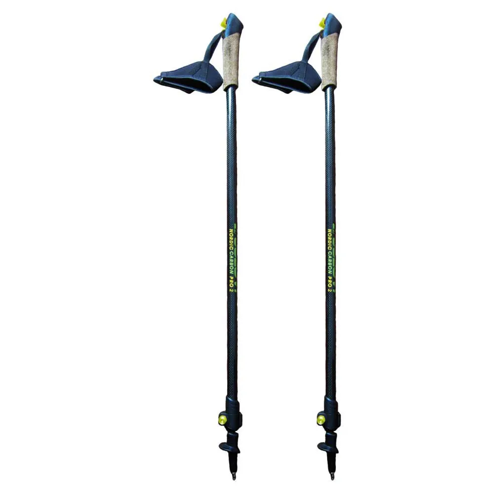 Joluvi Nordic Carbon Pro 2 Stöcke, Black / blue, 85-135cm Joluvi Nordic Carbon Pro 2 Stöcke, Black / blue, 85-135cm