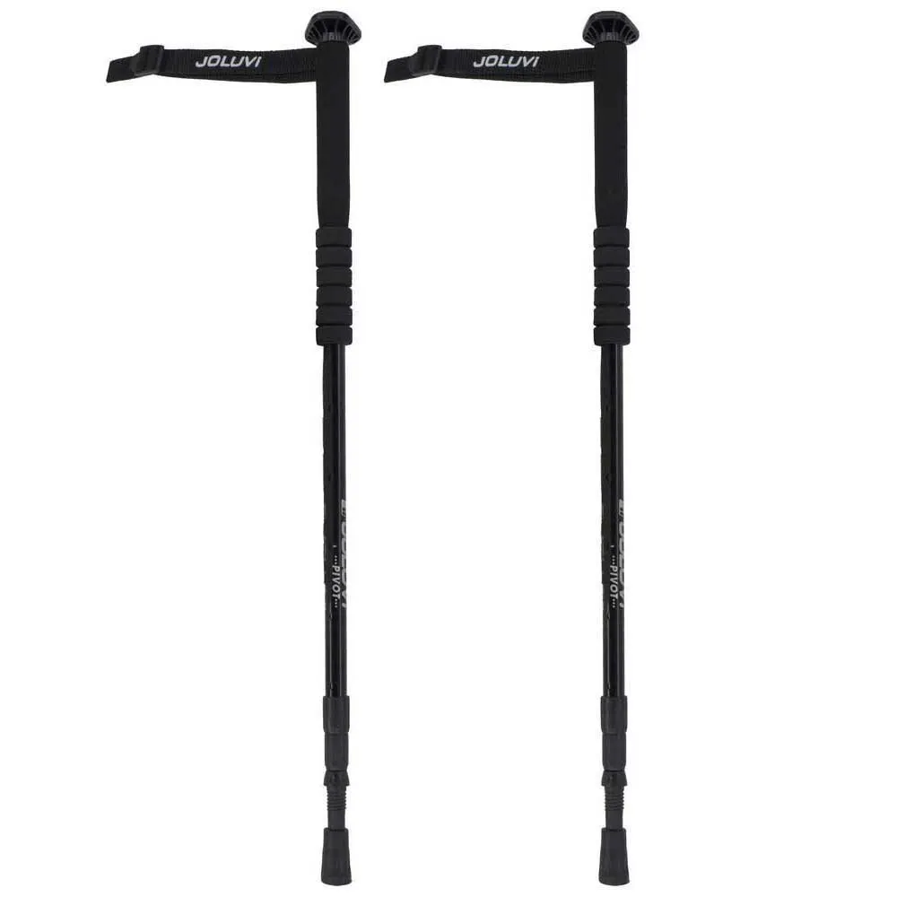 Joluvi Pivot Stöcke, Black, 63-135cm Joluvi Pivot Stöcke, Black, 63-135cm