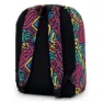 Joluvi Quattro Print Rucksack, Red / yellow / blue