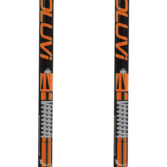 Joluvi Tuiza Stöcke, Orange / black, 62-135cm Joluvi Tuiza Stöcke, Orange / black, 62-135cm